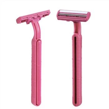 Rasoio da barba a doppia lama per donna